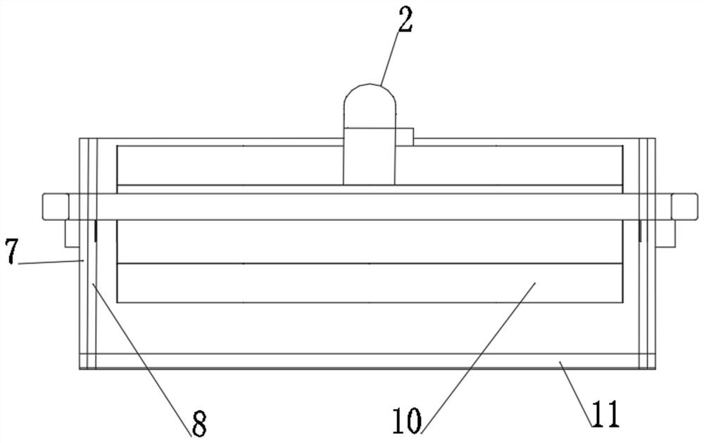 Wave dissipating machine for submarine landslide model test