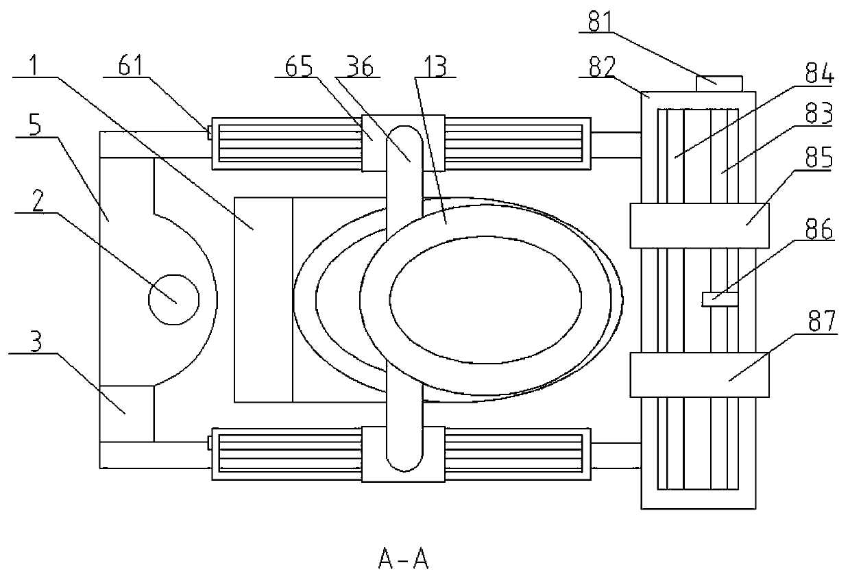 A toilet assisting system and method for trunk muscle injury