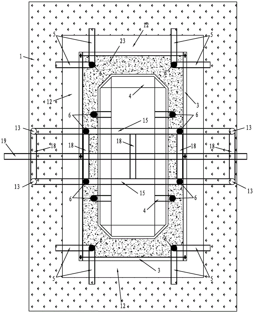 Self-elevating sliding construction system and construction method