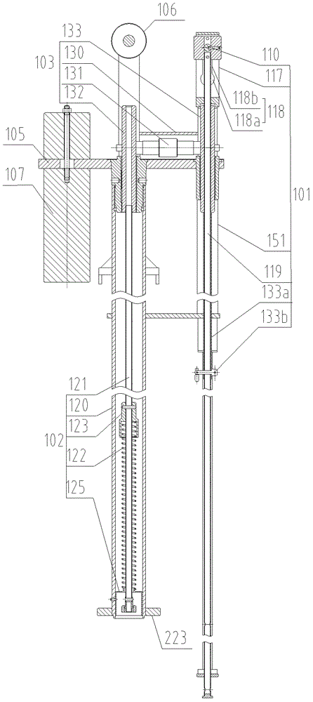 Handling method for jammed control rods of nuclear power plant reactor and hoisting gripper for jammed control rods