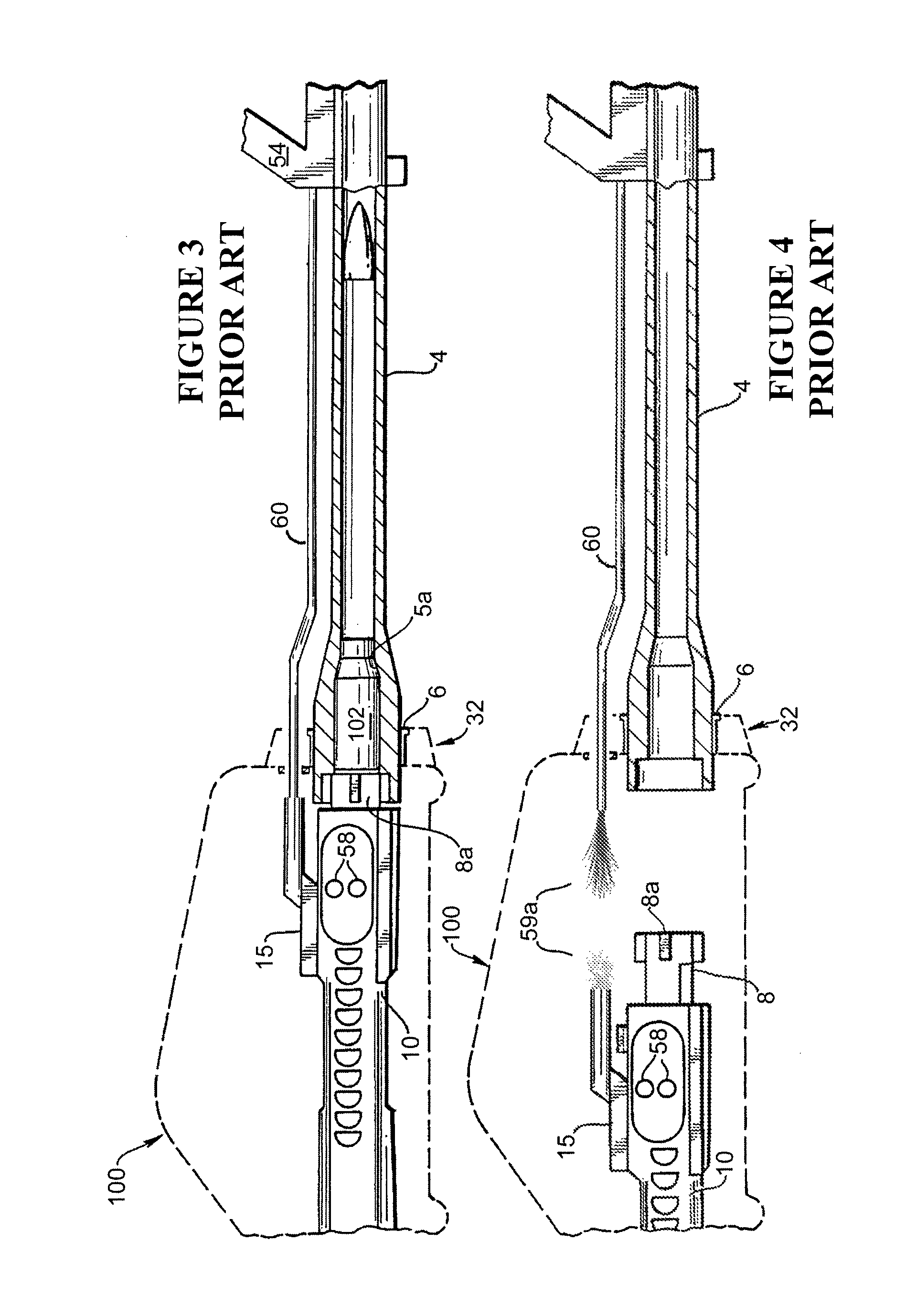 Firearm having a new gas operating system
