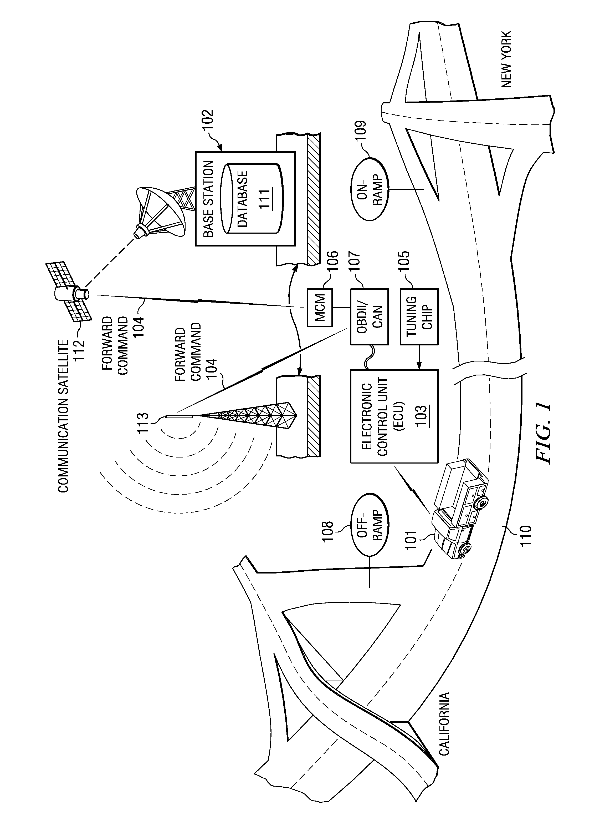 System and method for reconfiguring an electronic control unit of a motor vehicle to optimize fuel economy