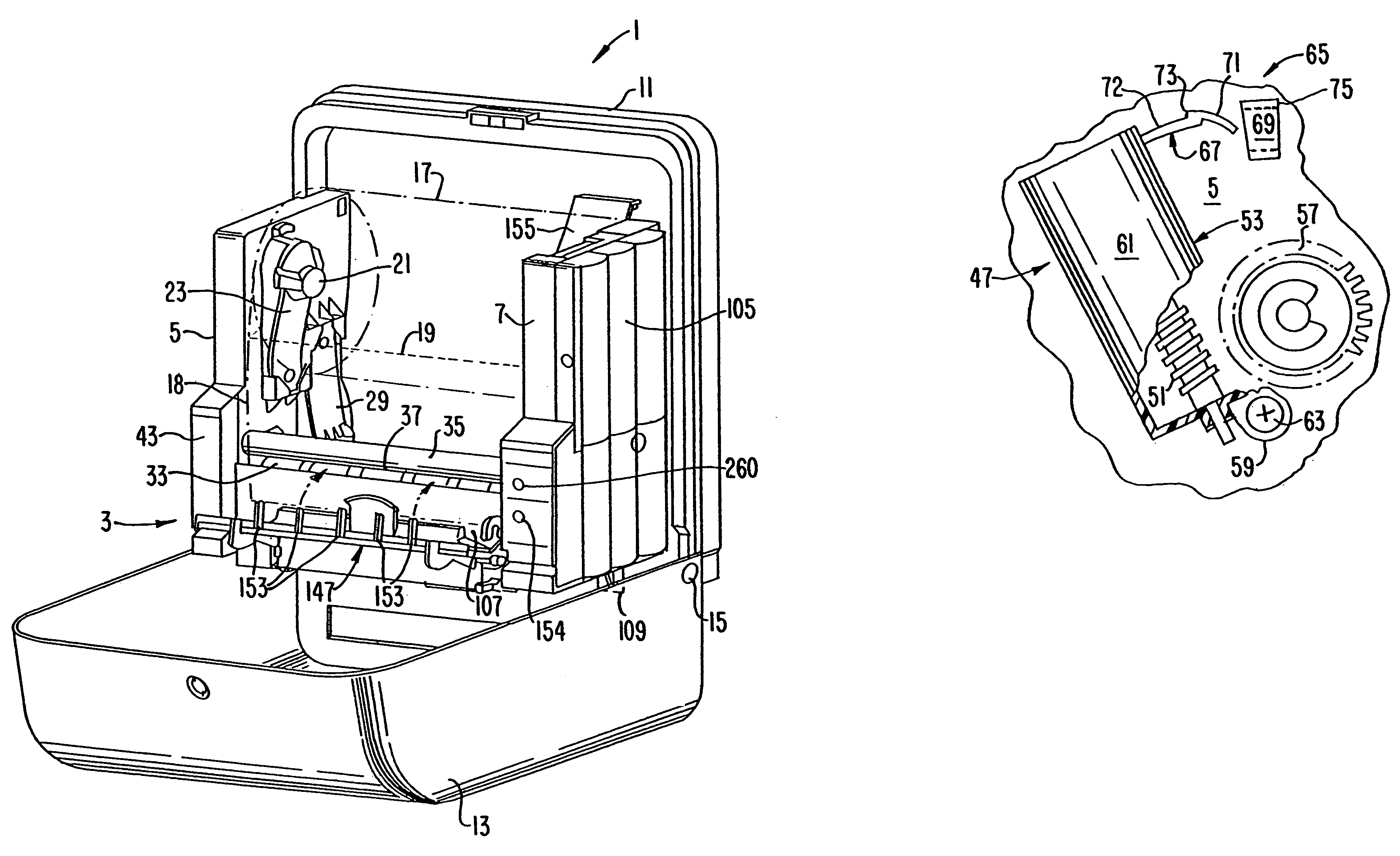 Apparatus and methods usable in connection with dispensing flexible sheet material from a roll