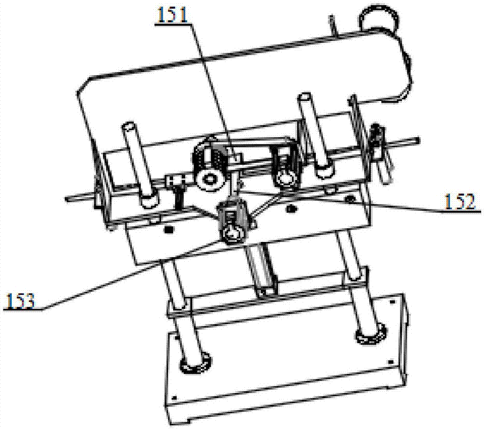 Hot stamping device for optical fiber and cable