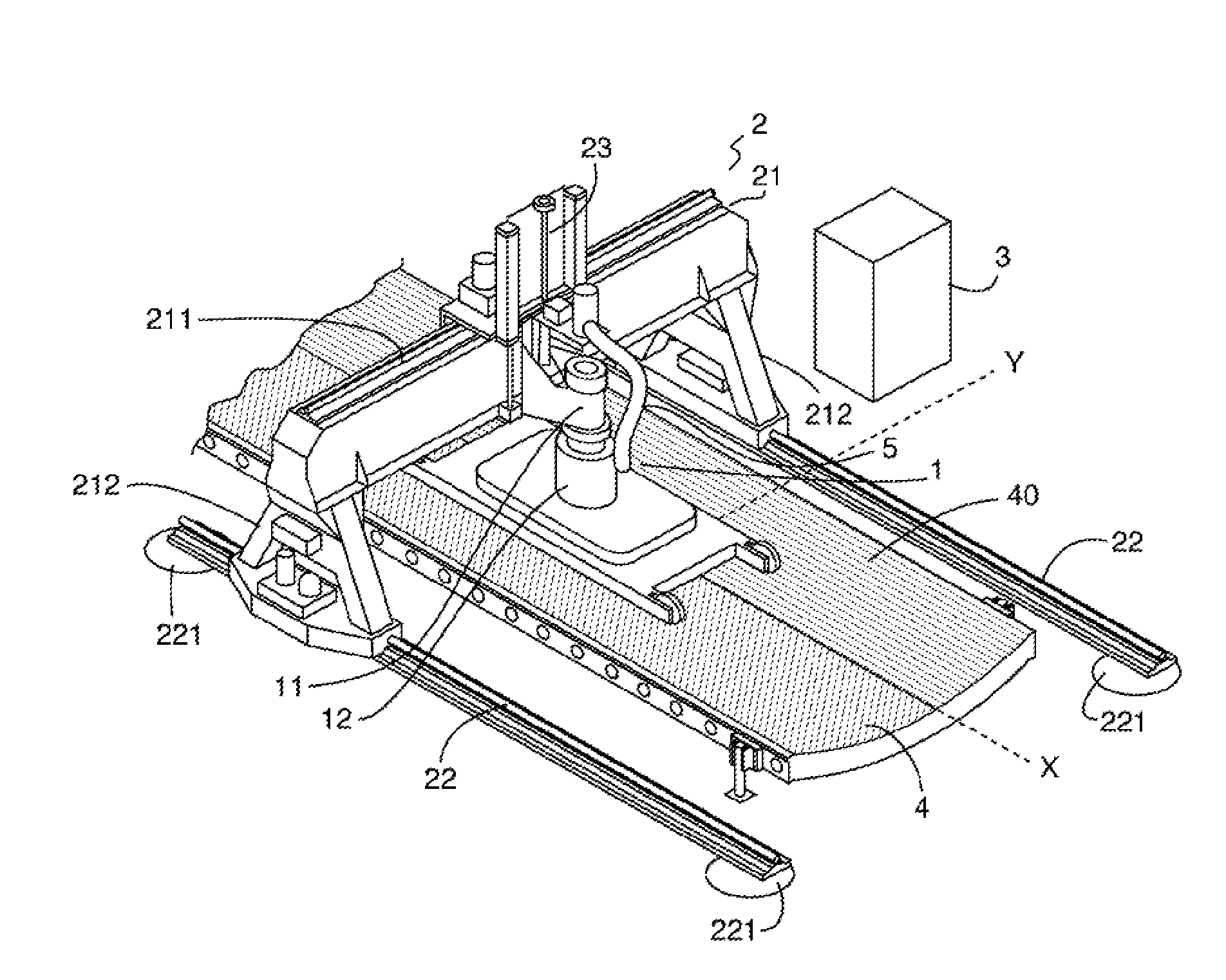 Method for recovering machining waste by input of energy and   machining machine comprising a waste recovery system