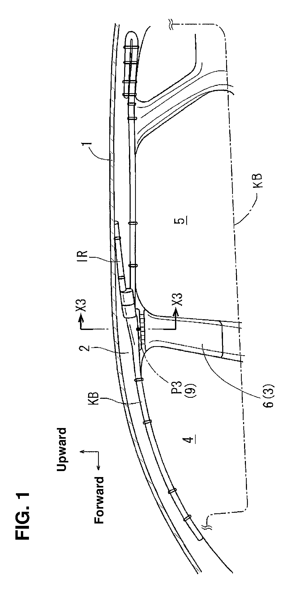 Passenger protection device of vehicle