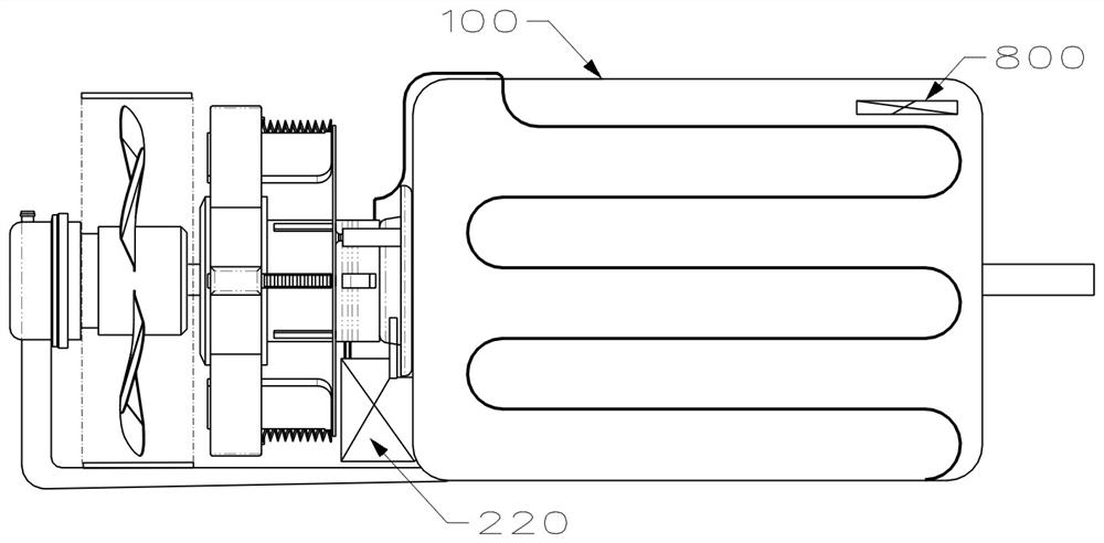 A comprehensive cooling motor