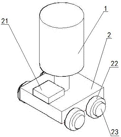 Intelligent movable punch bag