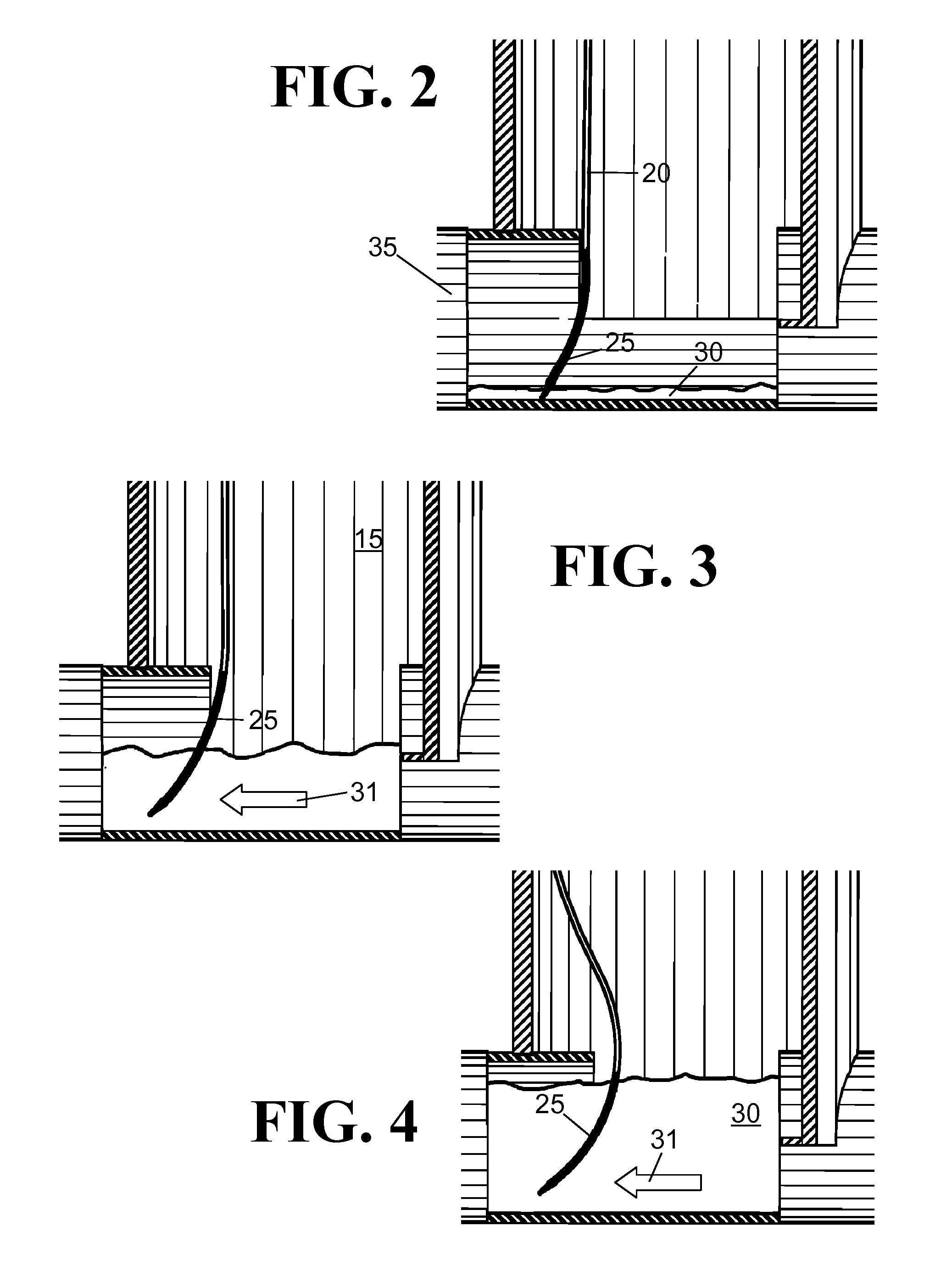 Method and device for the assessment of fluid collection networks