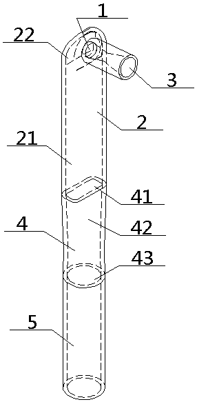 Auxiliary nozzle of air-jet loom