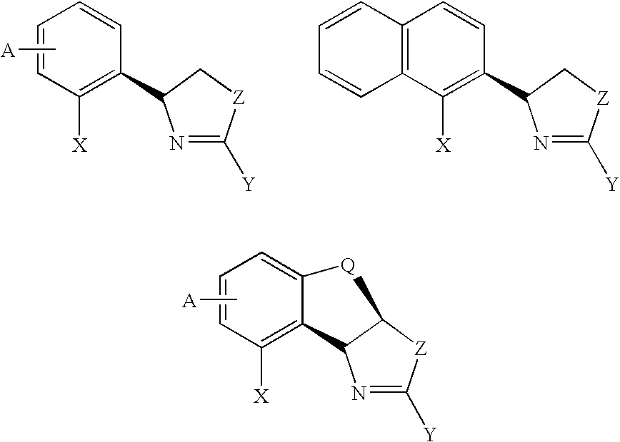 New oxazoline ligands for asymmetric catalysis