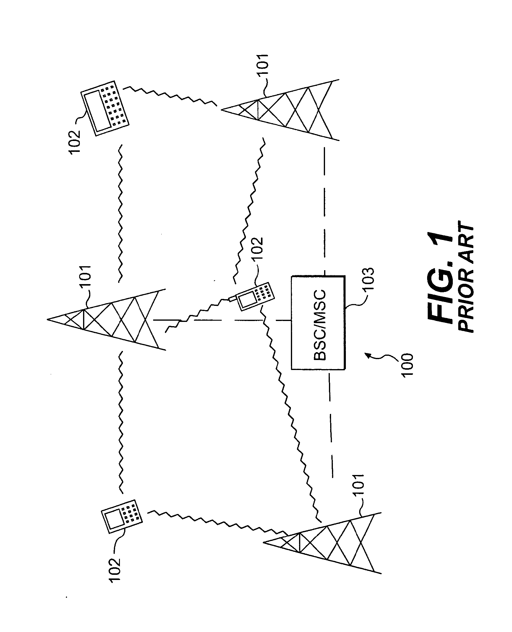 System and method for constructing a carrier to interference matrix based on subscriber calls