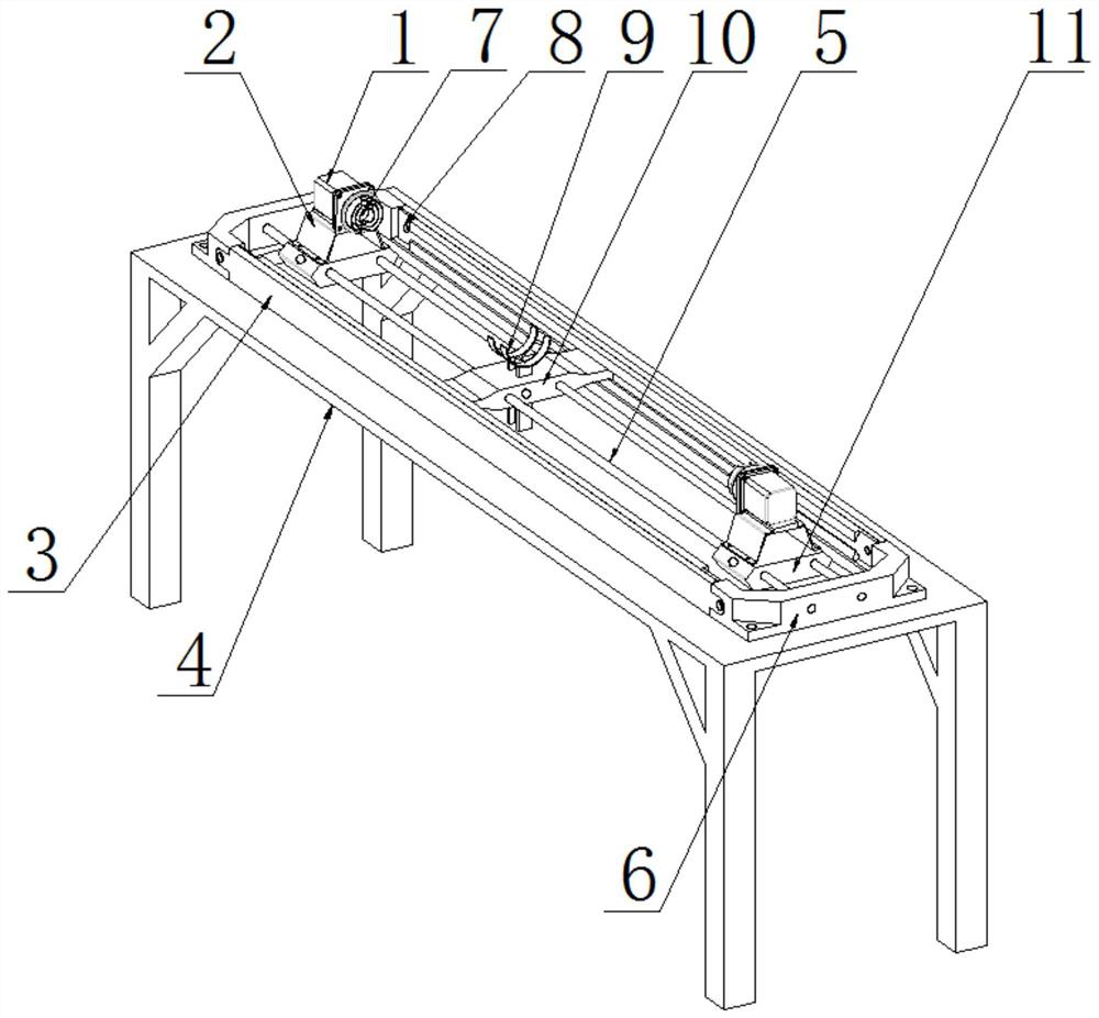 Pipeline rapid welding auxiliary device