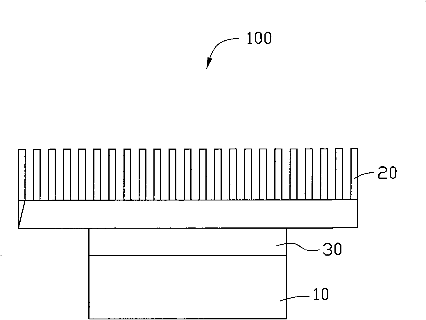 Thermal interface material, electronic device with same and preparation method
