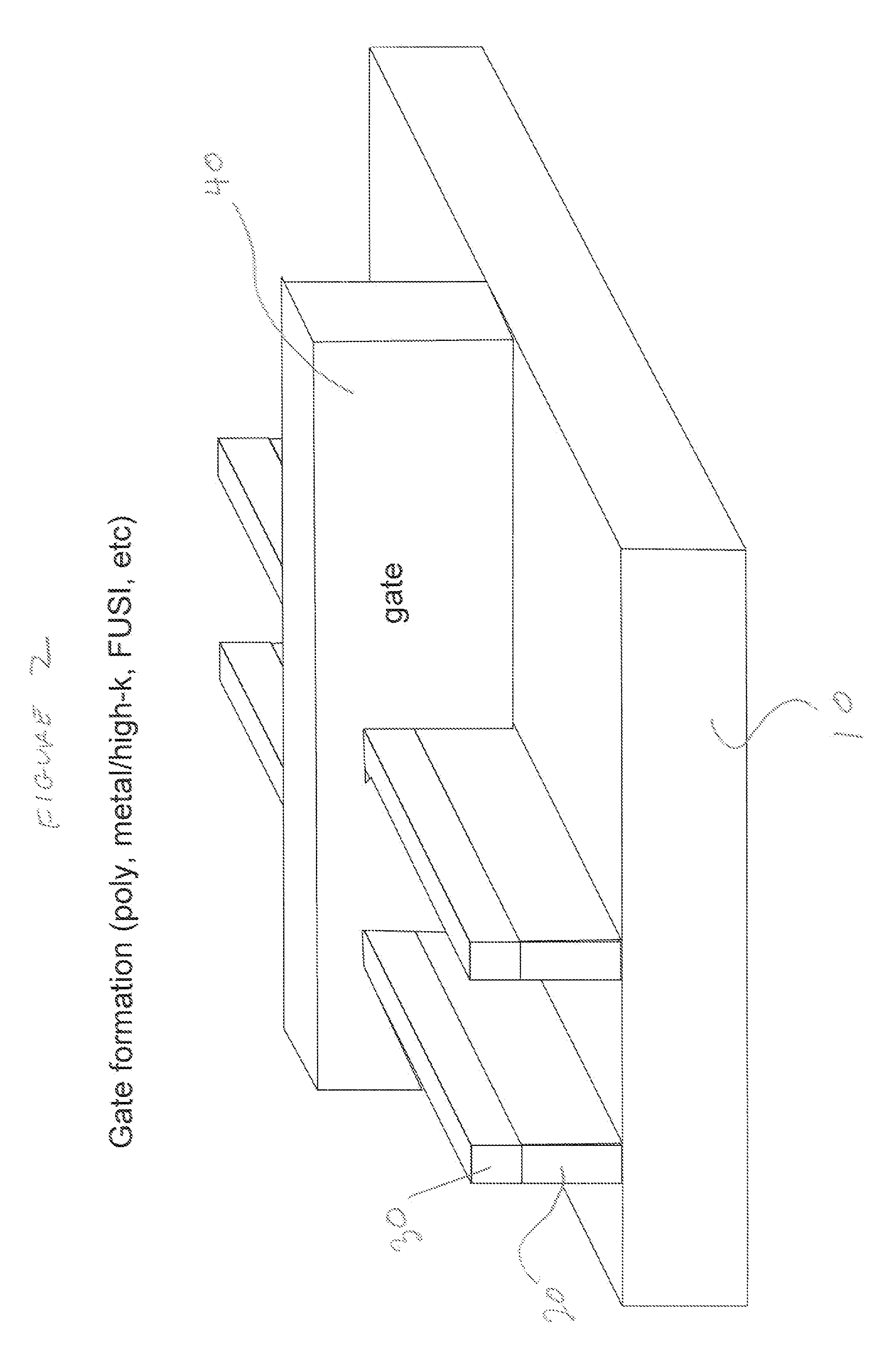 Multigate structure formed with electroless metal deposition