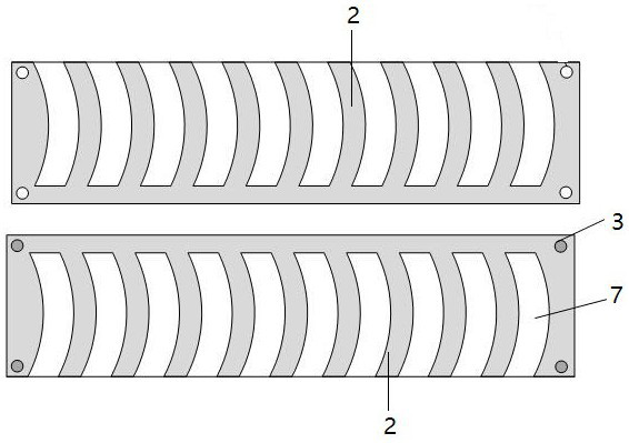 Image intensifier high-voltage power supply voltage doubling module integrated potting device and potting method