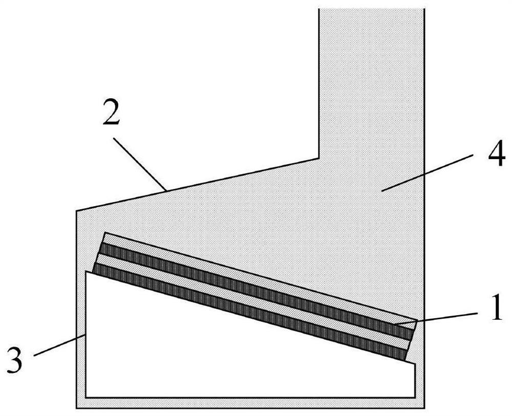 Heat shield structure for single crystal production furnace, and single crystal production furnace