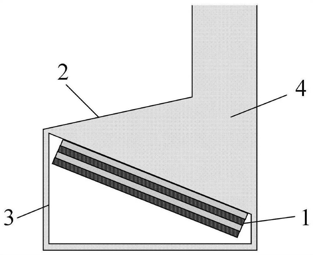 Heat shield structure for single crystal production furnace, and single crystal production furnace