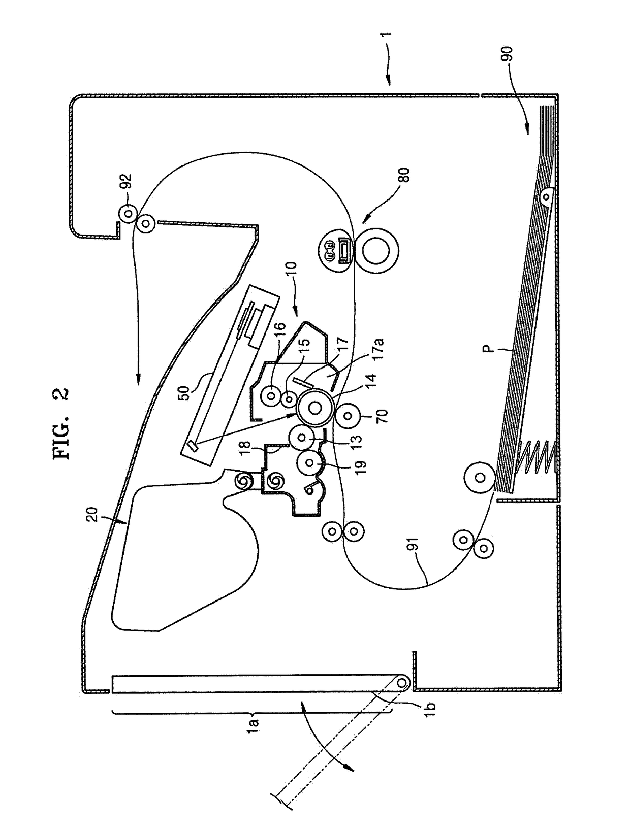 Developer cartridge and electrophotographic image forming apparatus employing the same