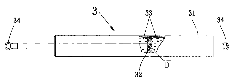 Corner measuring device adaptive to floating change of canard wave energy mechanism