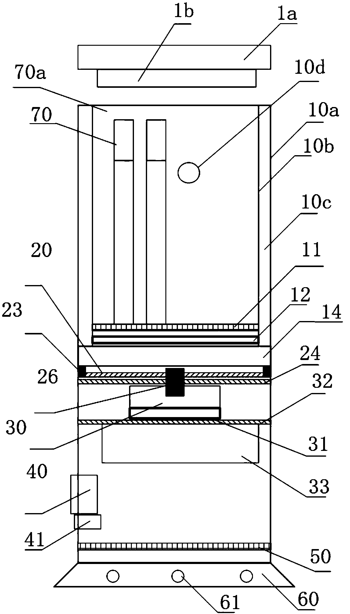 Device for storing bulk cigarettes through automatic-control low-temperature freshness preservation and moisture preservation