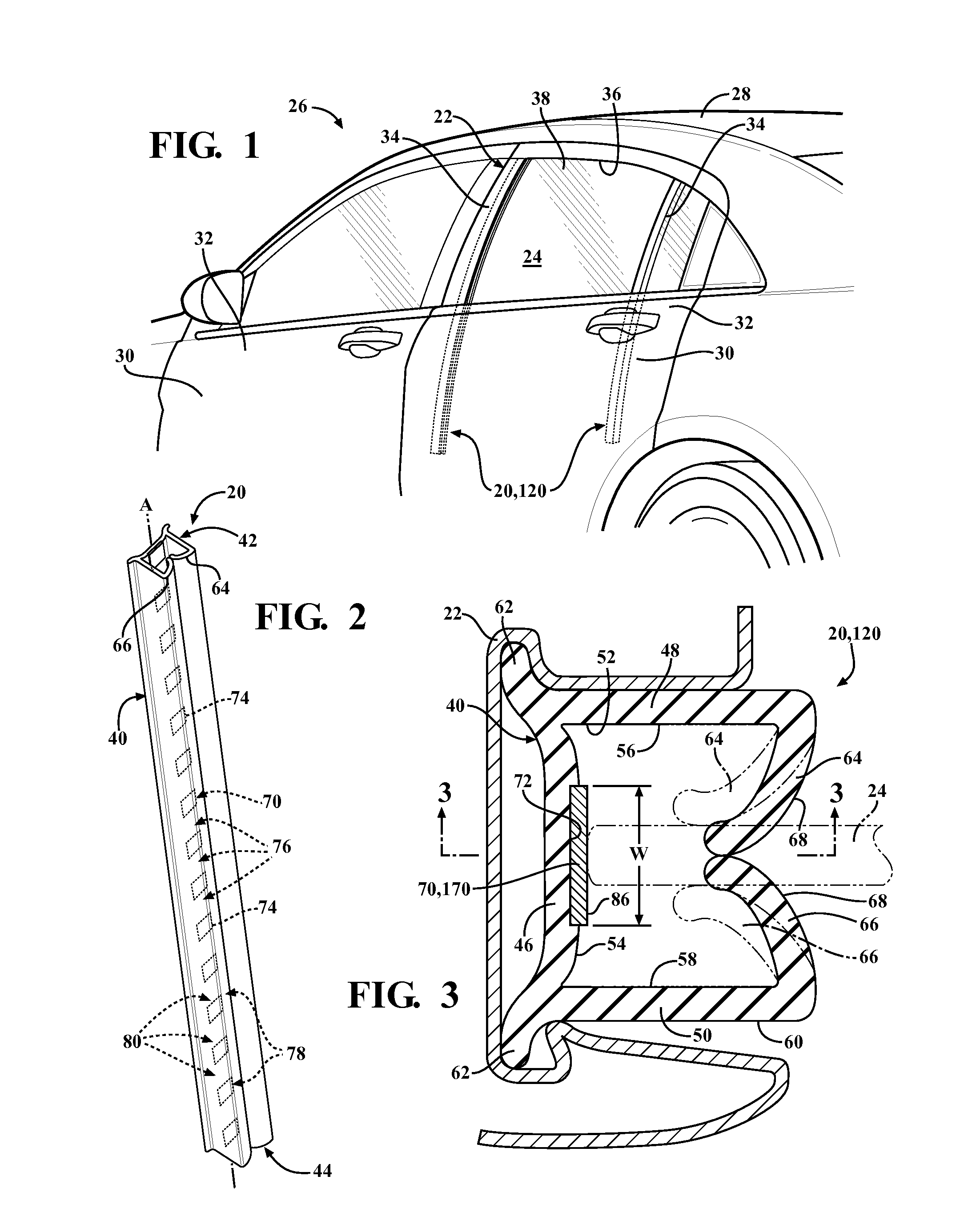 Weatherstrip assembly for sealing between a frame and a closure member and a method for producing the same