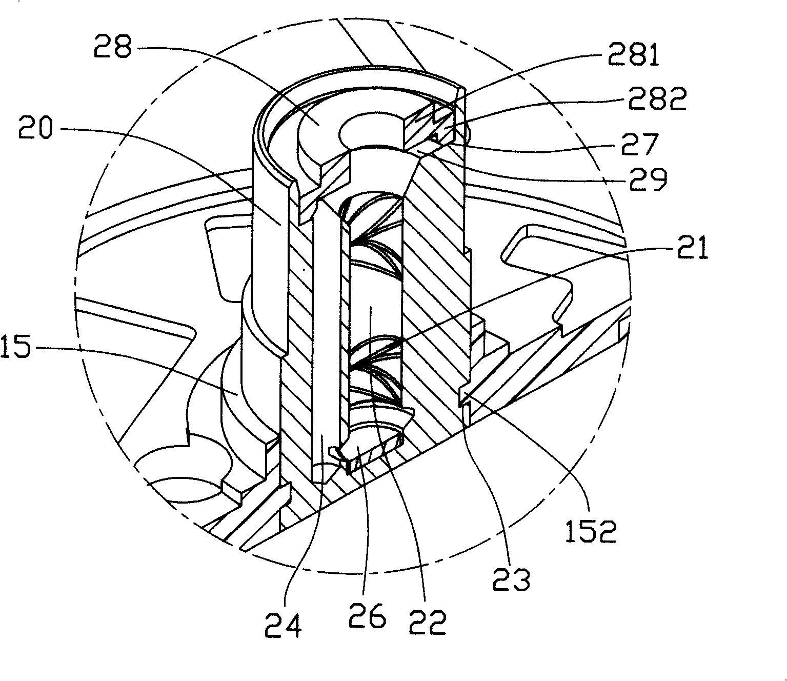 Heat radiation fan and method of manufacture