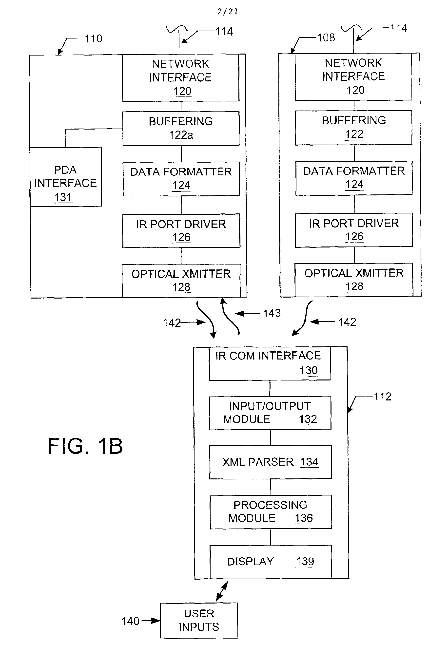 Method and apparatus for reliable unidirectional communication in a data network