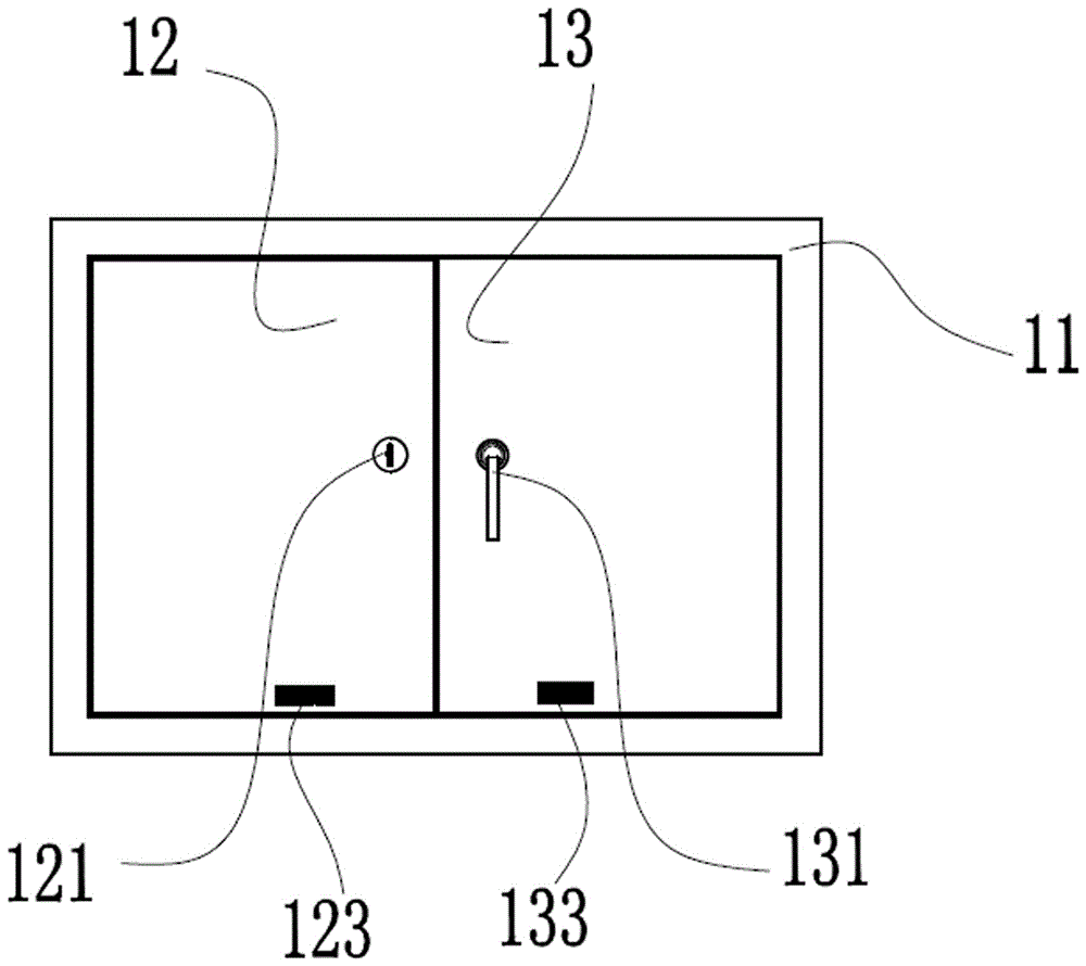 Triple-play optical fiber distribution box structure
