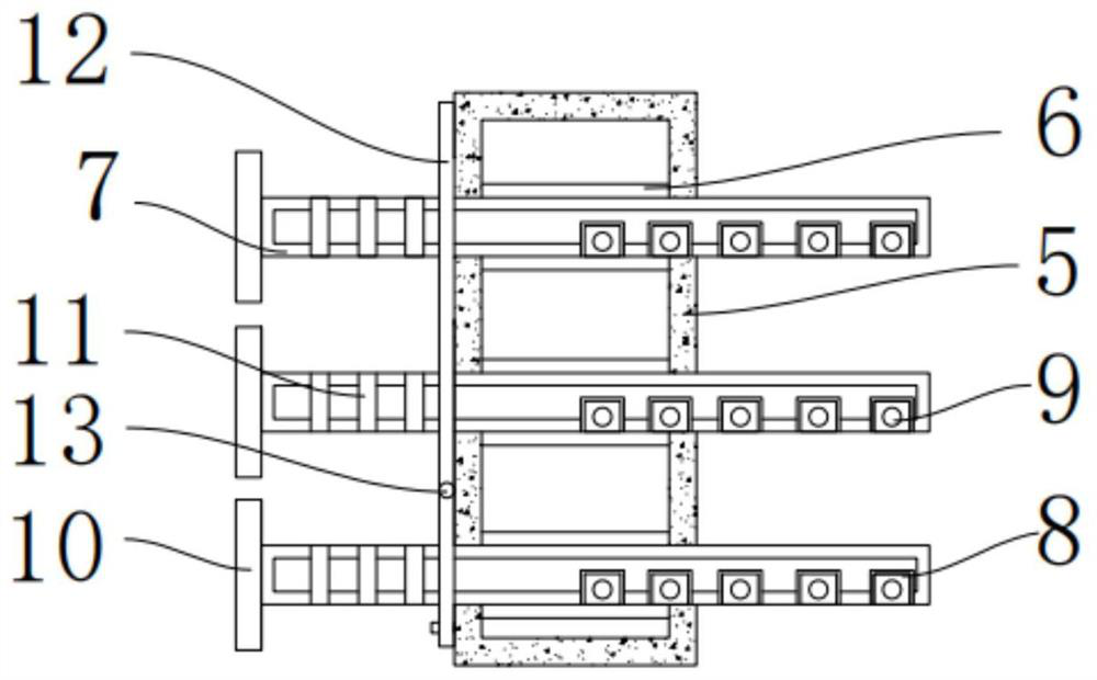 Cabinet door opening limiting and fixing seat of machine cabinet and machine cabinet thereof