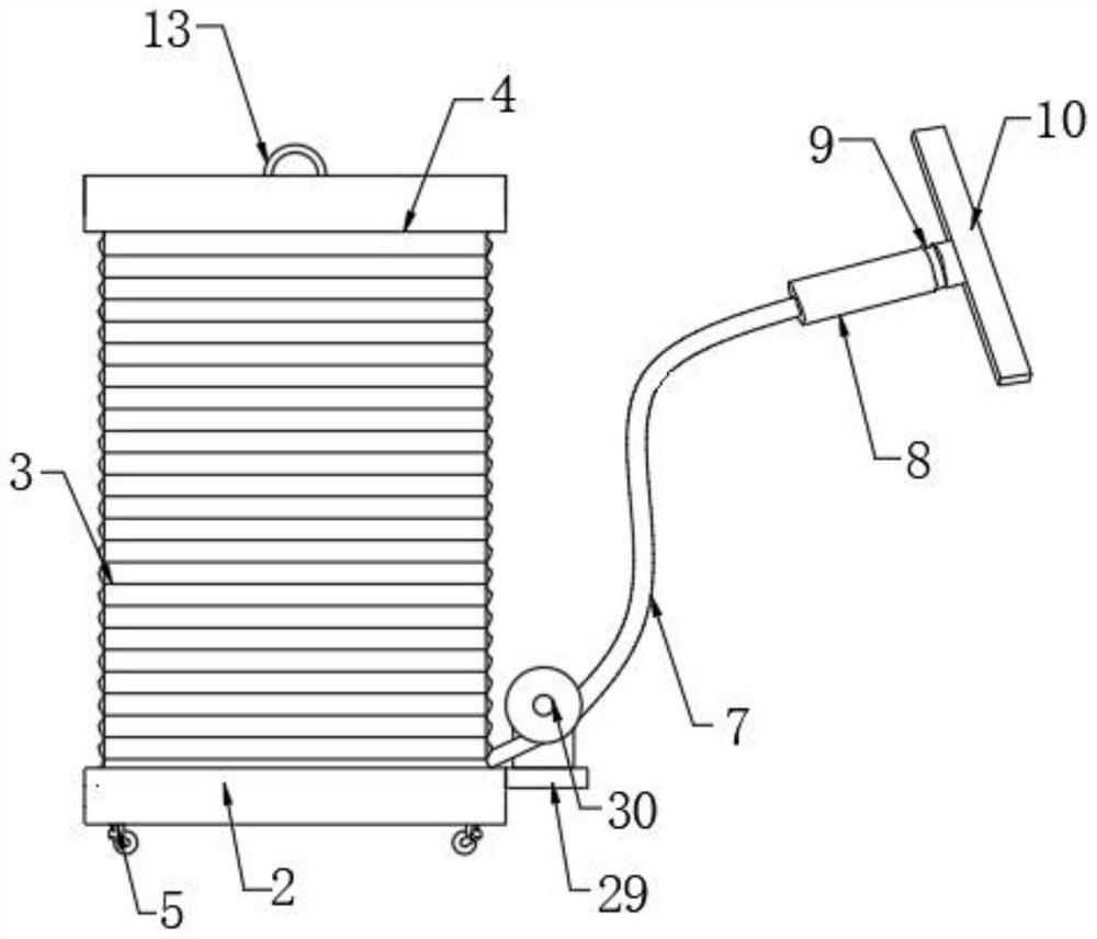 Folding dust remover for clothes