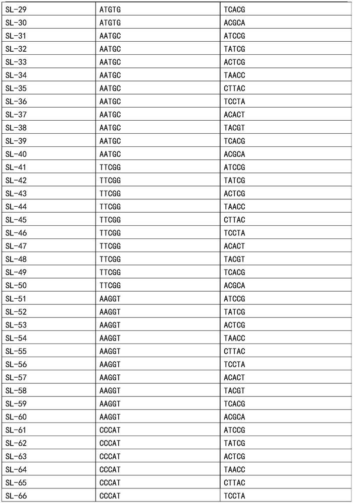 Mixed sample detection method for detecting purity of Chinese cabbage seeds based on mSNP technology