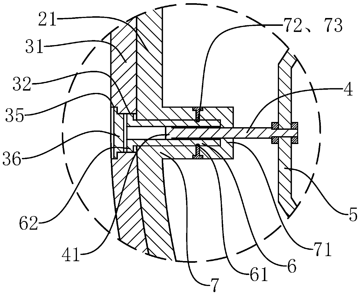 Pipe fitting connection rapid clamping device and application method thereof