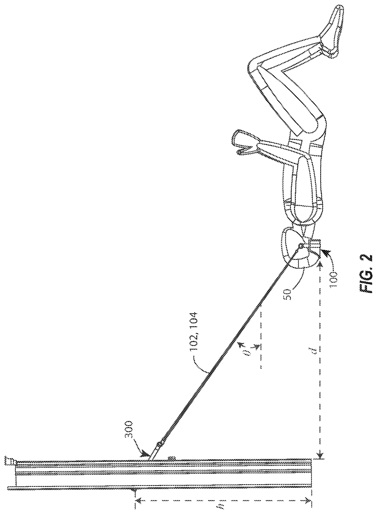 Portable traction device with sling