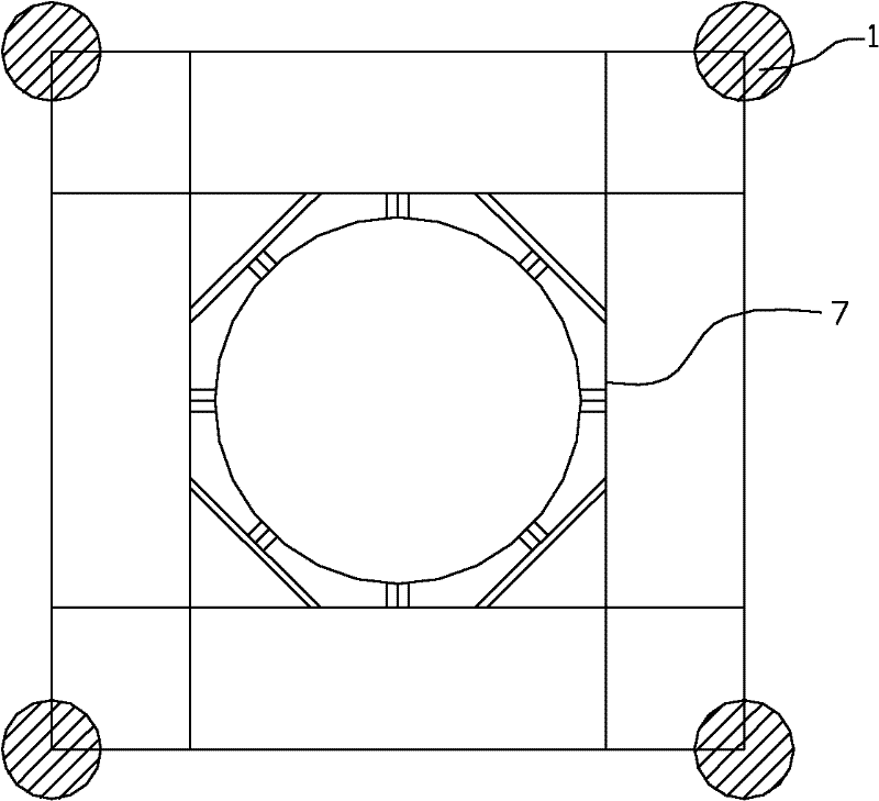 Construction method for replacing intermediate furnace body of blast furnace