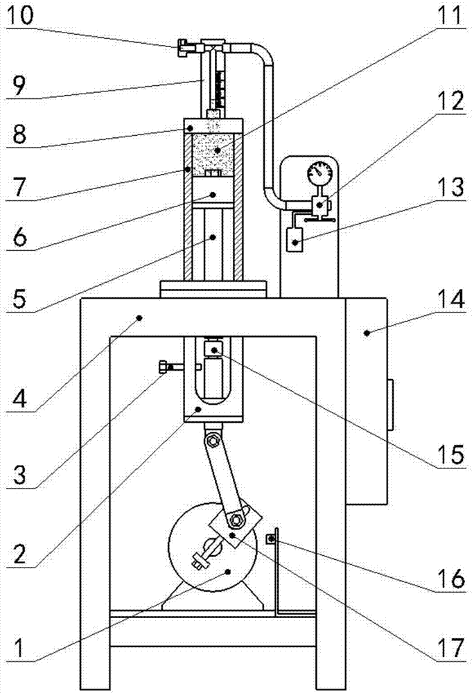 Dynamic sealing performance testing method and device for plunger cylinder sleeve