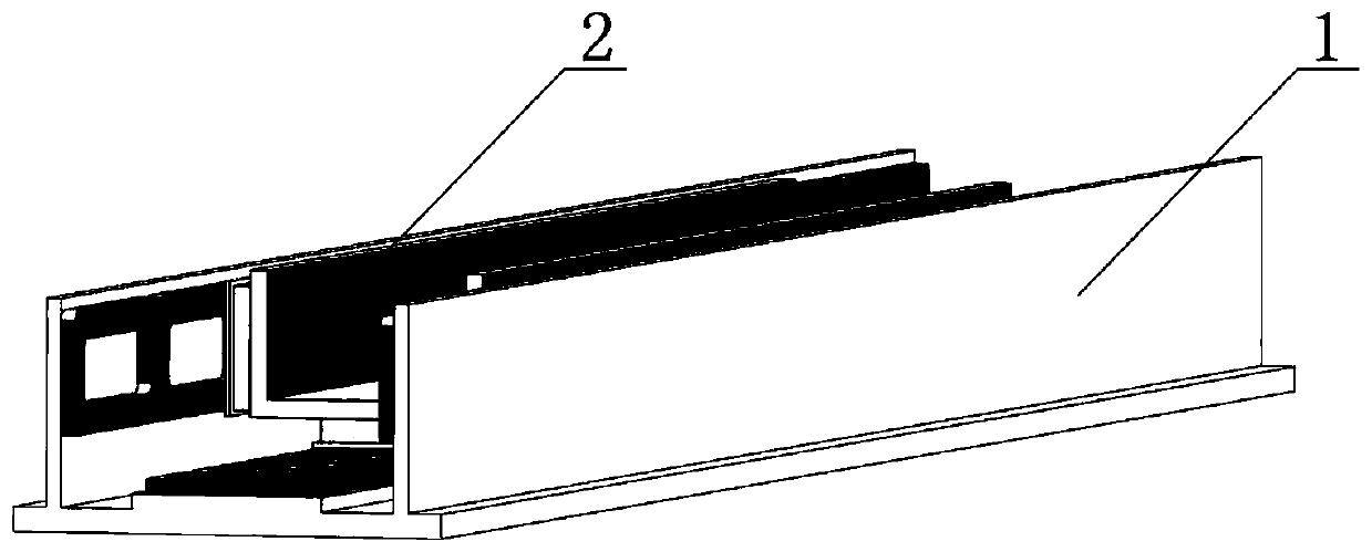 Permanent magnetic levitation linear electromagnetic propulsion system