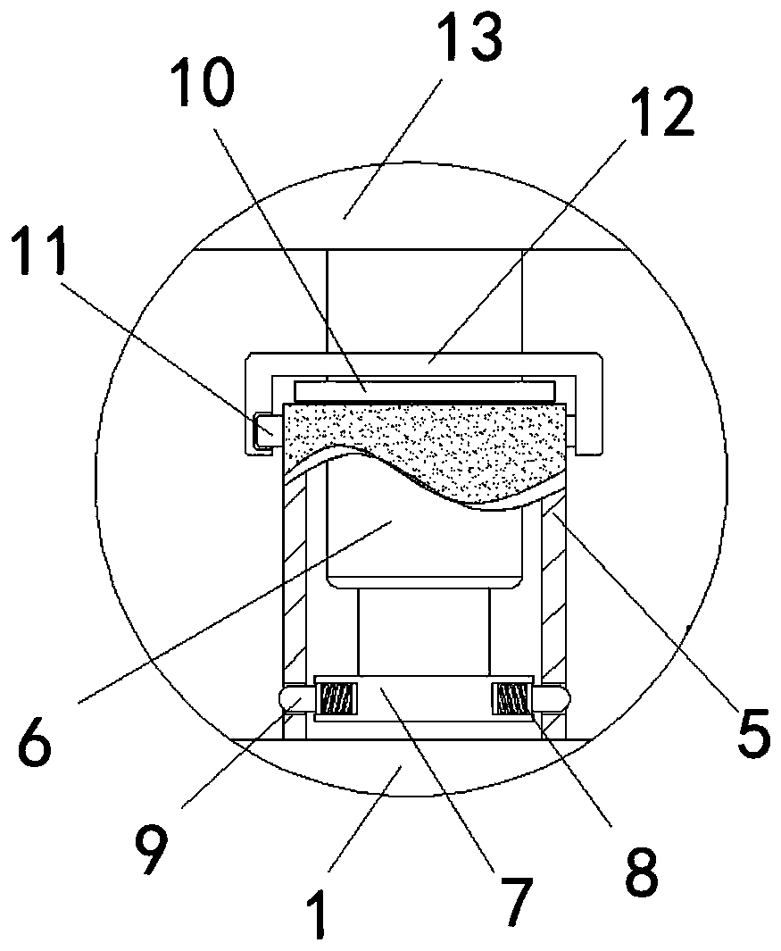 Aquatic plant platform structure for sewage treatment of rivers and lakes