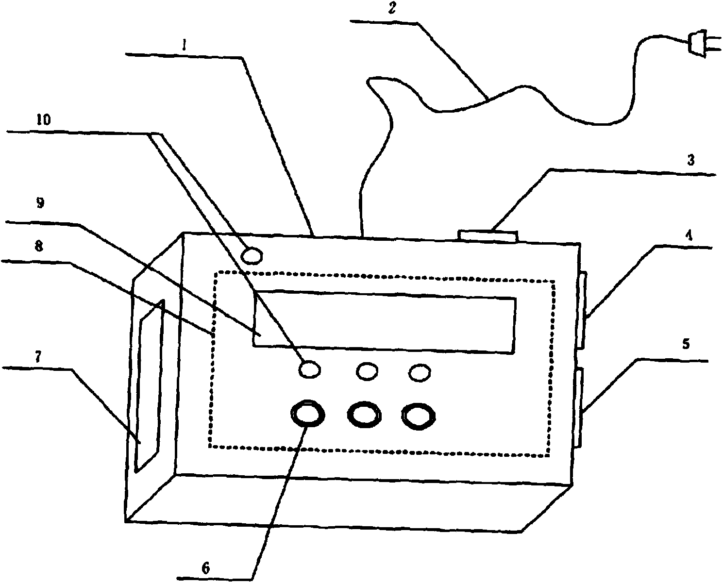 Signal reproduction type integrated circuit board failure detection device