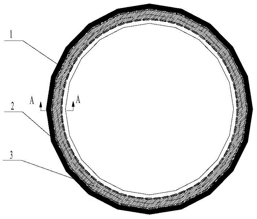 Composite sealing ring for low-temperature valve