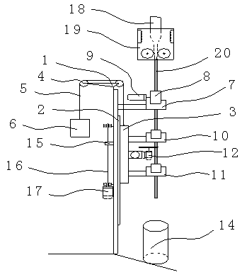 Rapid glass rod cutting device