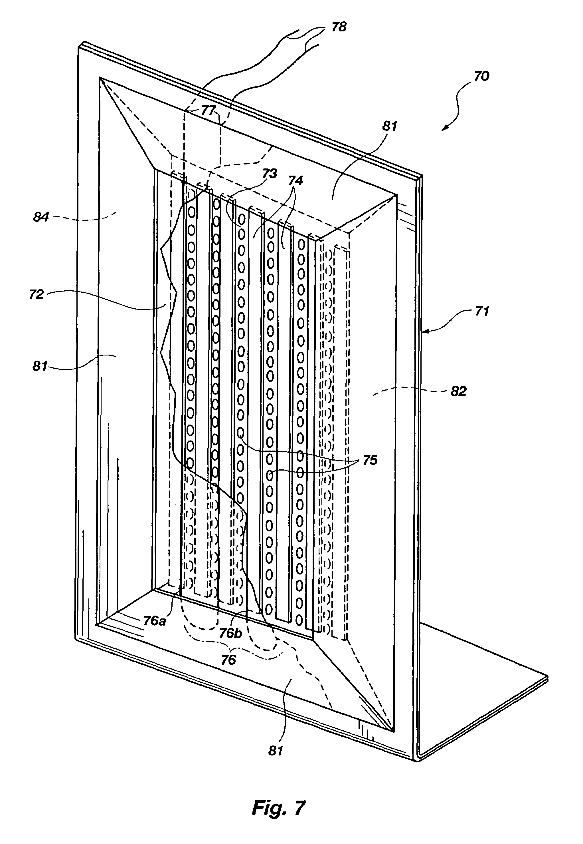 Single end planar magnetic speaker