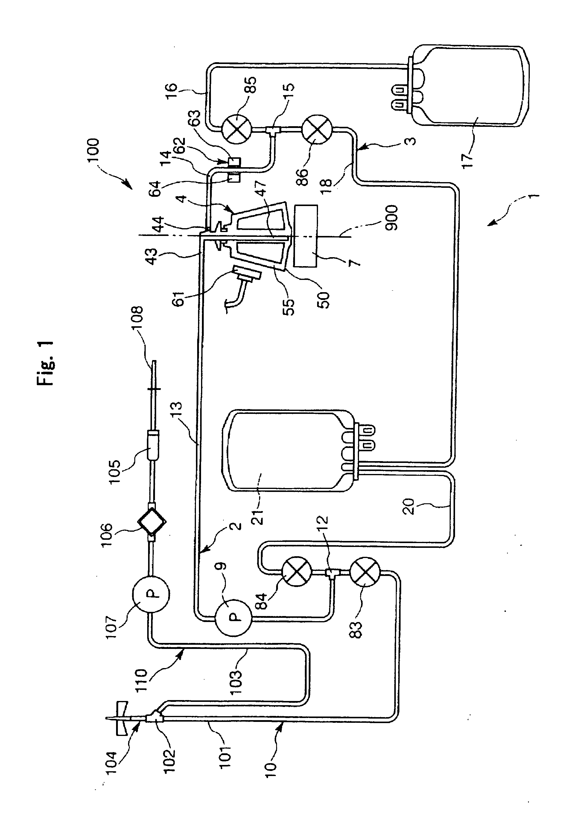 Autonomic nervous activity monitor, blood processing apparatus, blood collecting apparatus and autonomic nervous activity monitoring method