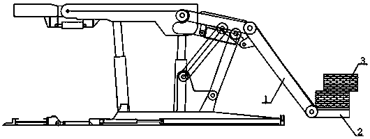 A method of gangue filling assisting working face retraction at the final mining stage