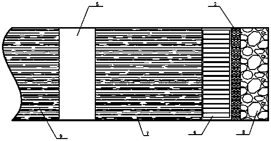 A method of gangue filling assisting working face retraction at the final mining stage