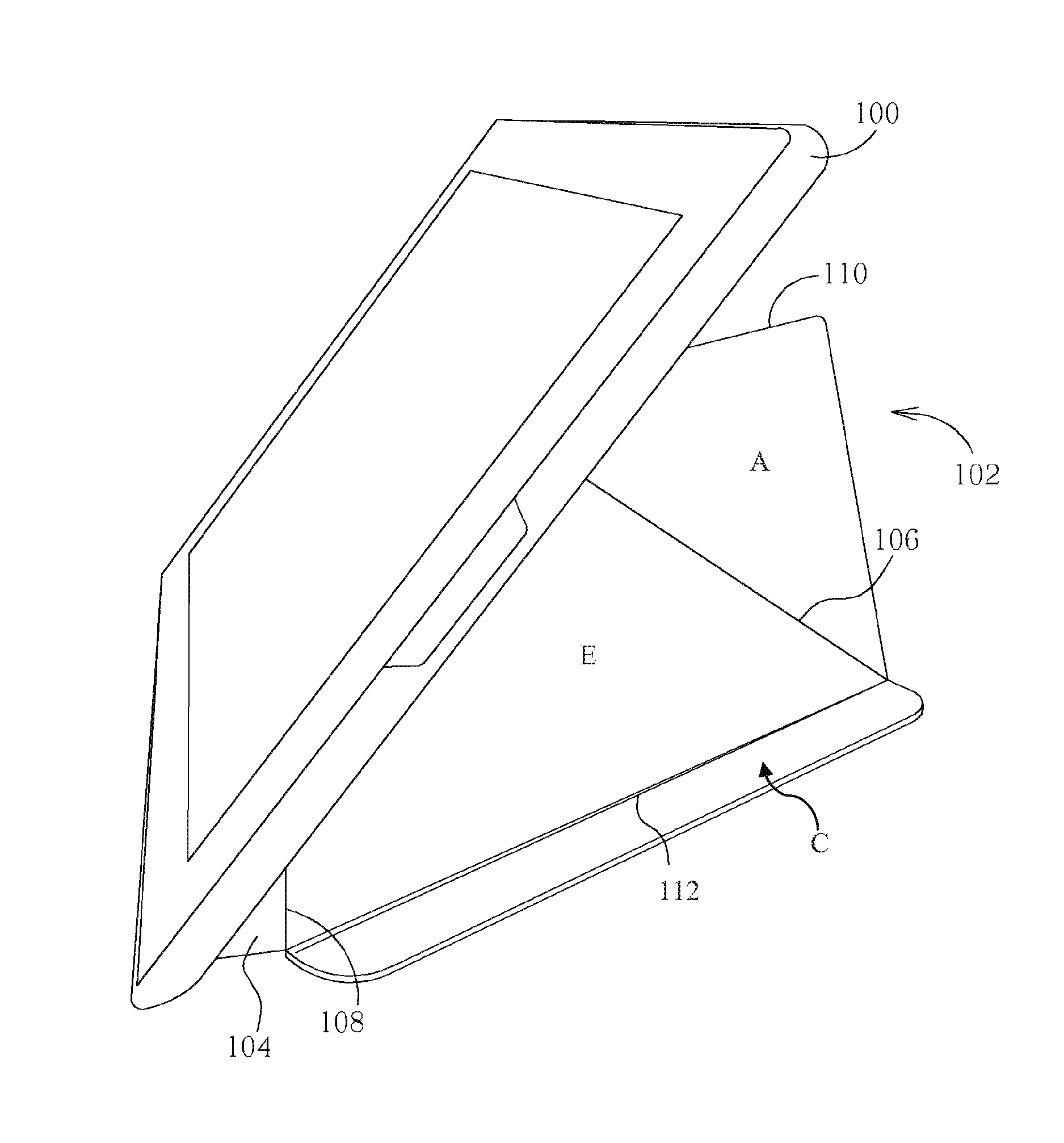 Protective apparatus for tablet electronic device