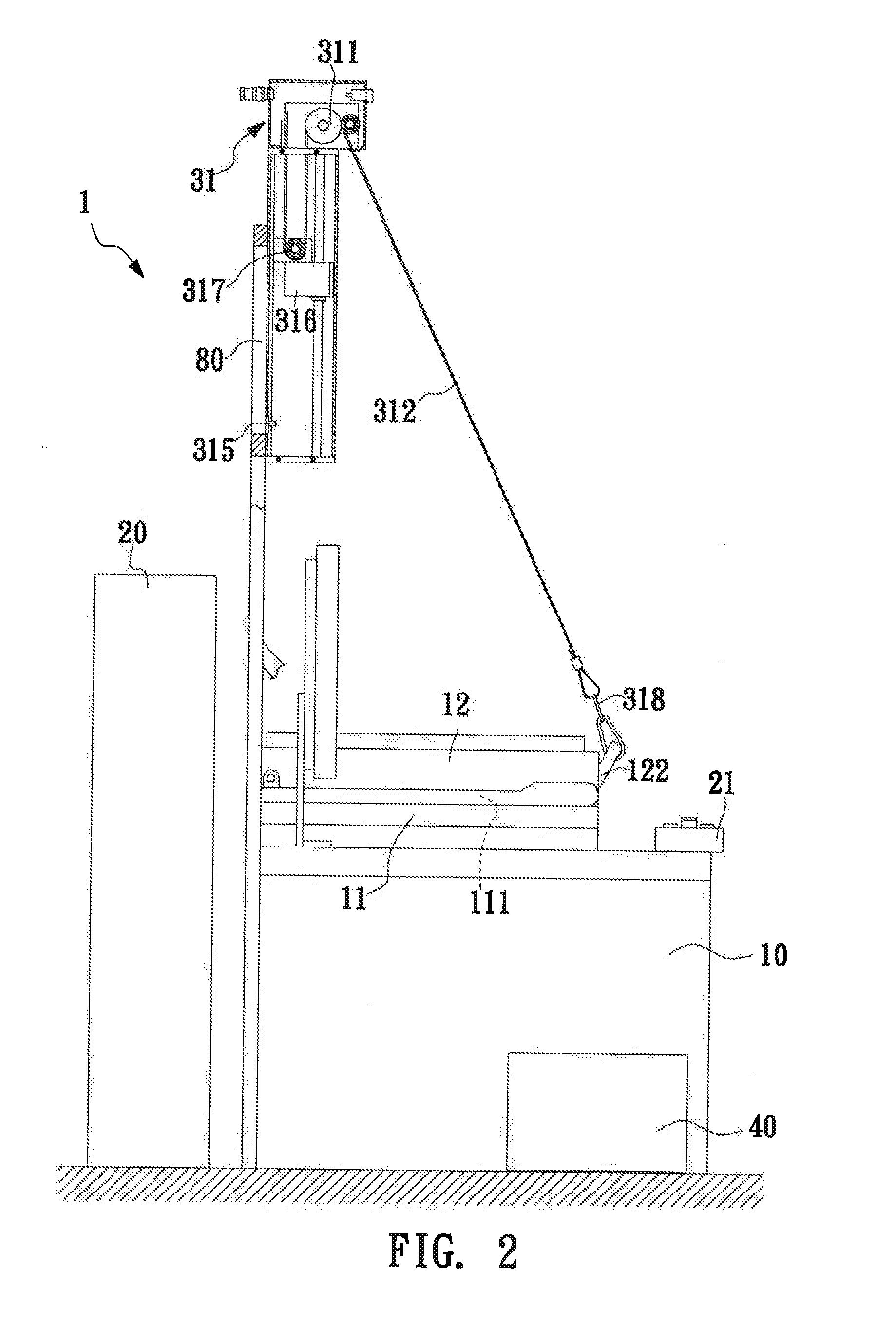 Automatic test equipment and a testing method thereof