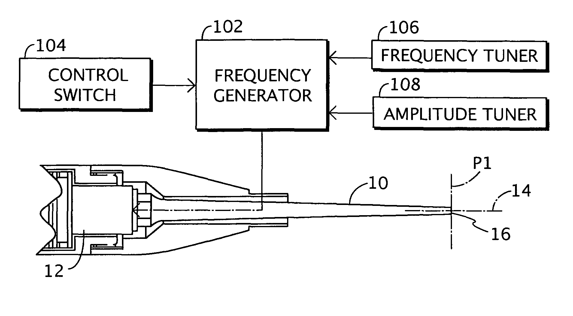 Ultrasonic wound treatment method and apparatus