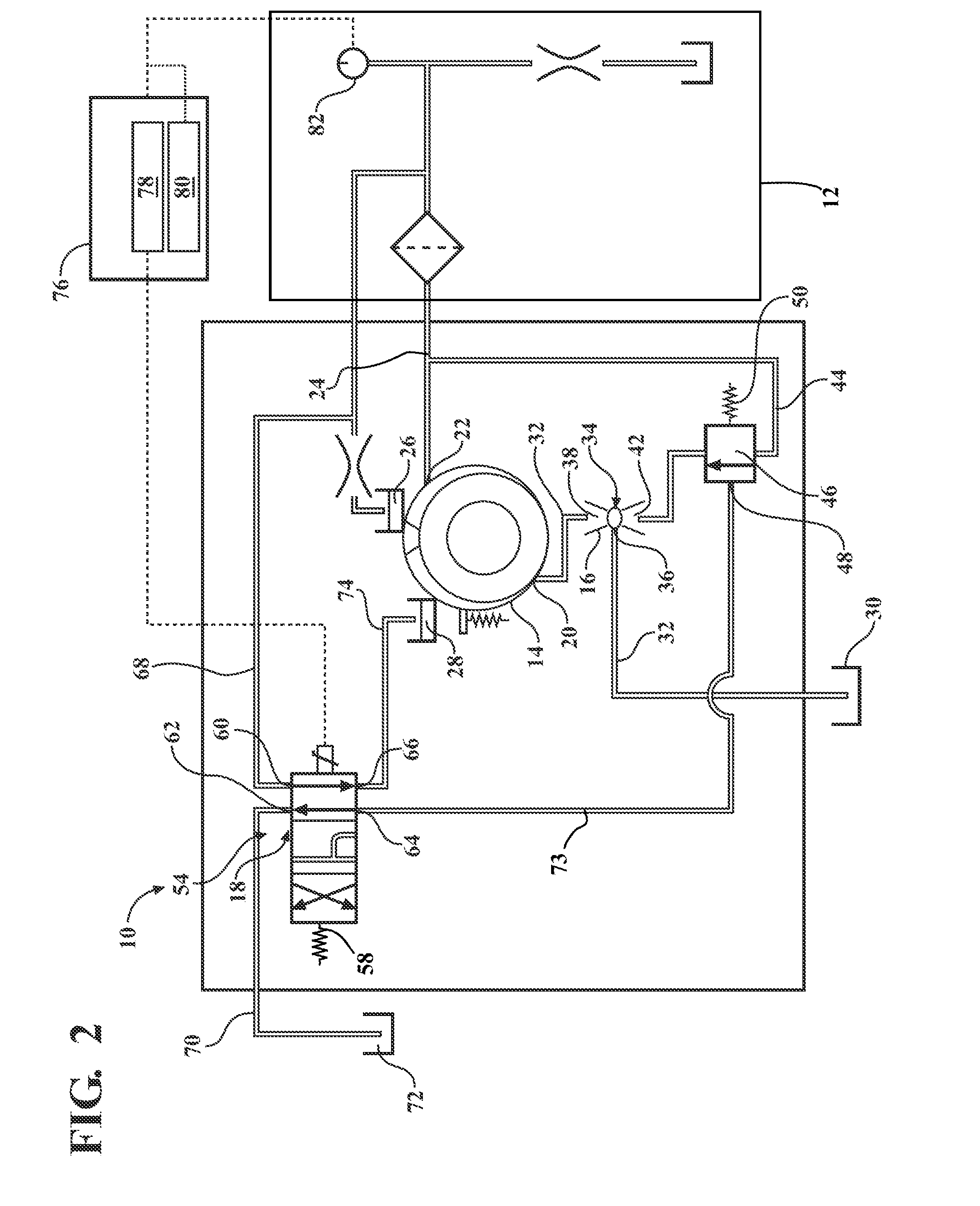 Lubrication system and method configured for supplying pressurized oil to an engine
