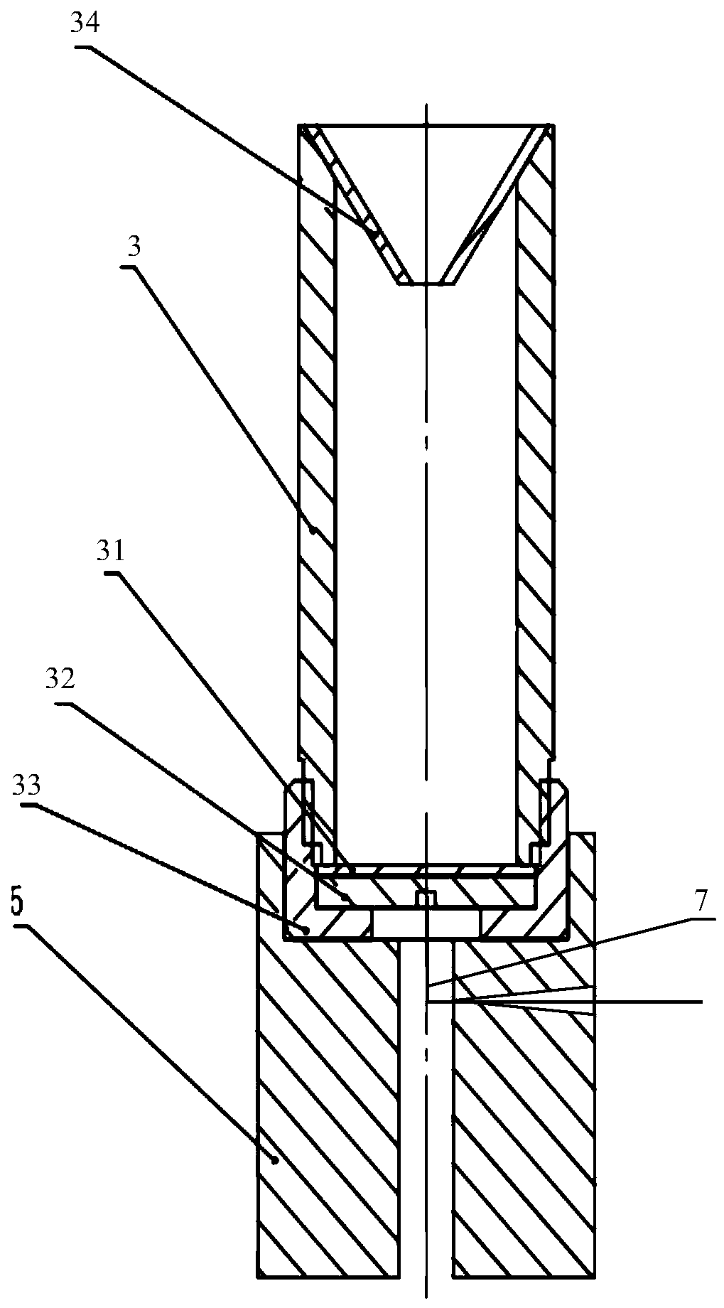 Magnetohydrodynamic electrodeposition method for preparing high-resolution alpha radiation source